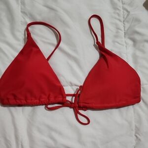 Red Bikini Top